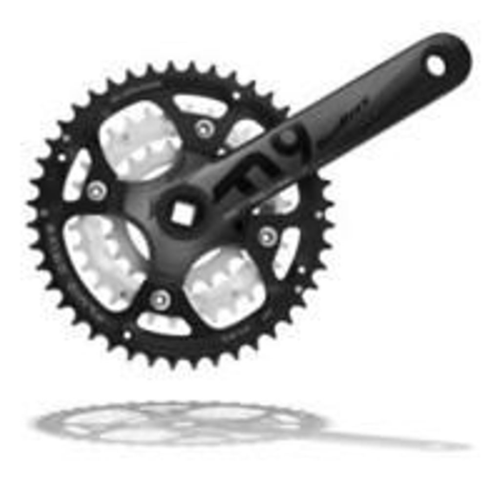 Pédalier Triple Sunrace 9 Vitesses Pour Vélo - 44/32/22T, 175 Mm, Noir