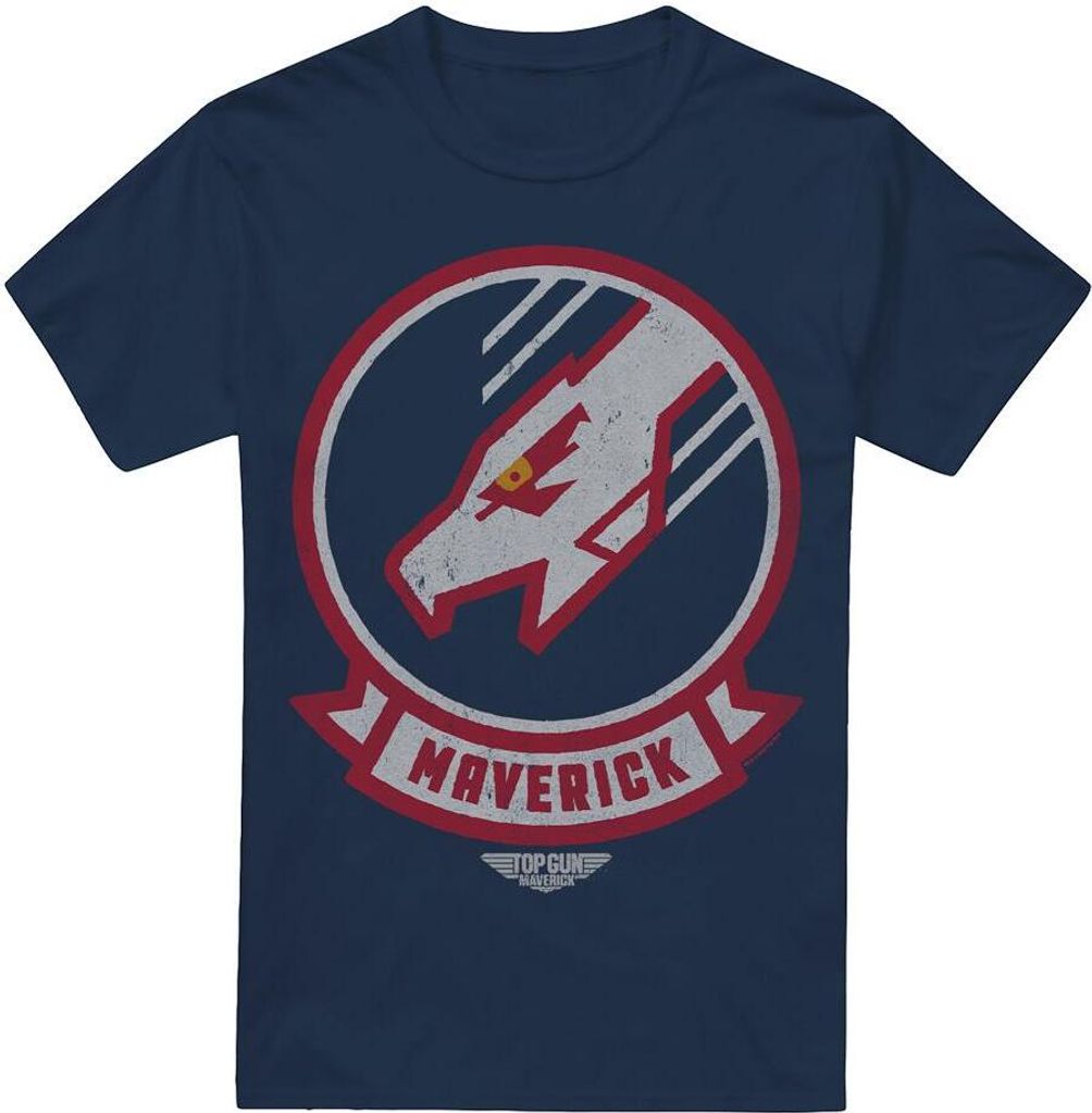 Top Gun: Maverick - "Call Sign" T-Shirt für Herren TV7056 (XL) (Marineblau)
