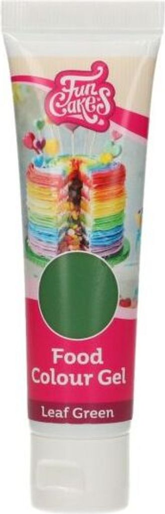 FunCakes Edible FunColours Gel - Leaf Green 30g Produktbild 