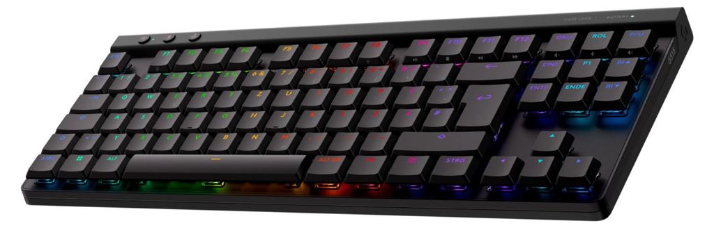 G515 LIGHTSPEED TKL, Schwarz, Tactile Switches, kabellose Produktbild 