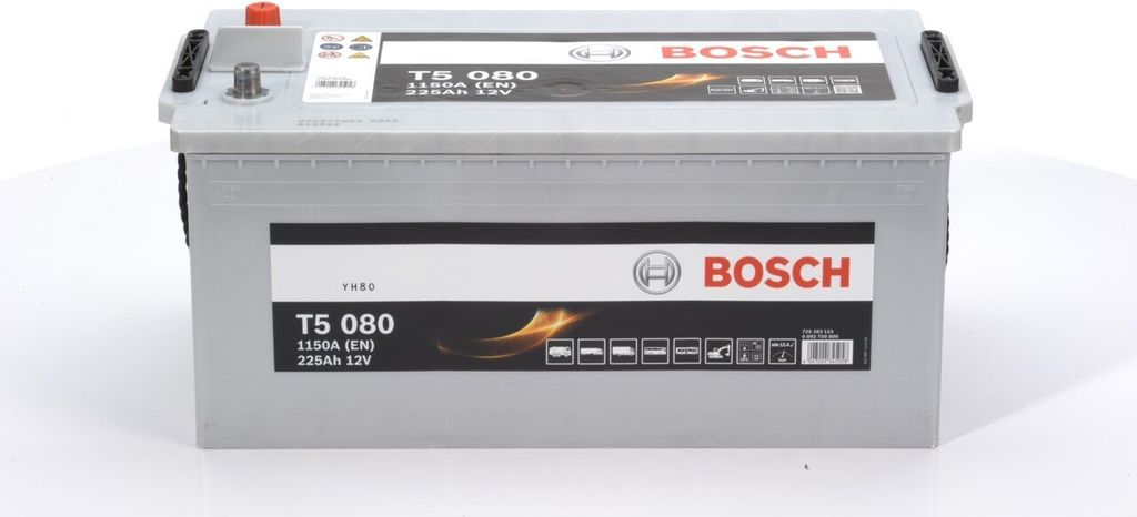 BOSCH T5 Starterbatterie 12V 225Ah 1150A/EN D6 LKW Batterie Produktbild 