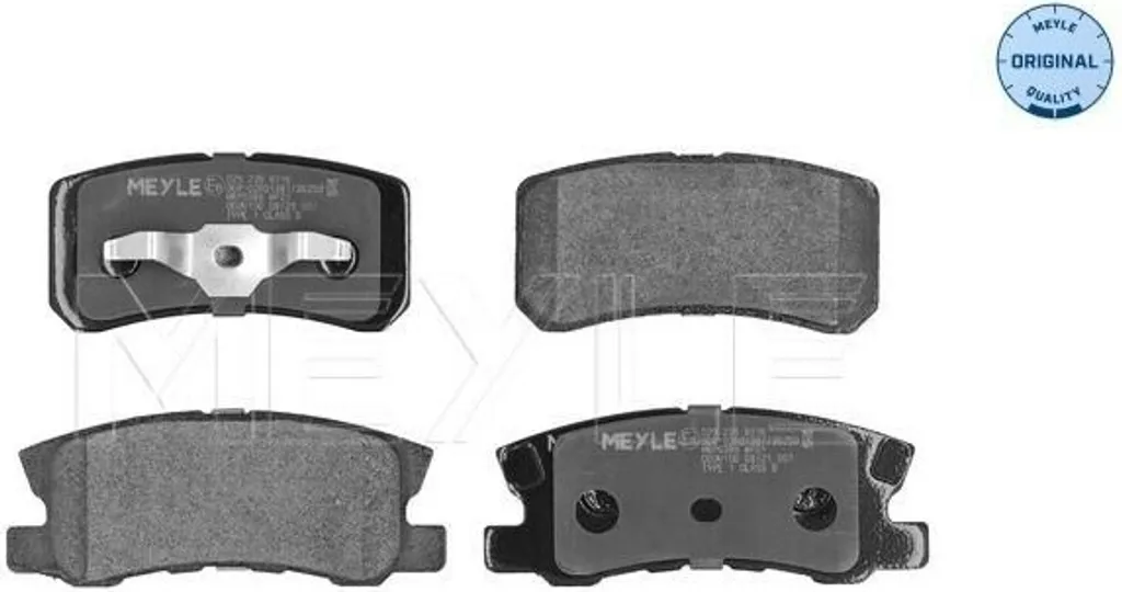 Plaquettes de Frein Arrière MEYLE pour Mitsubishi ASX et Peugeot 4007/4008