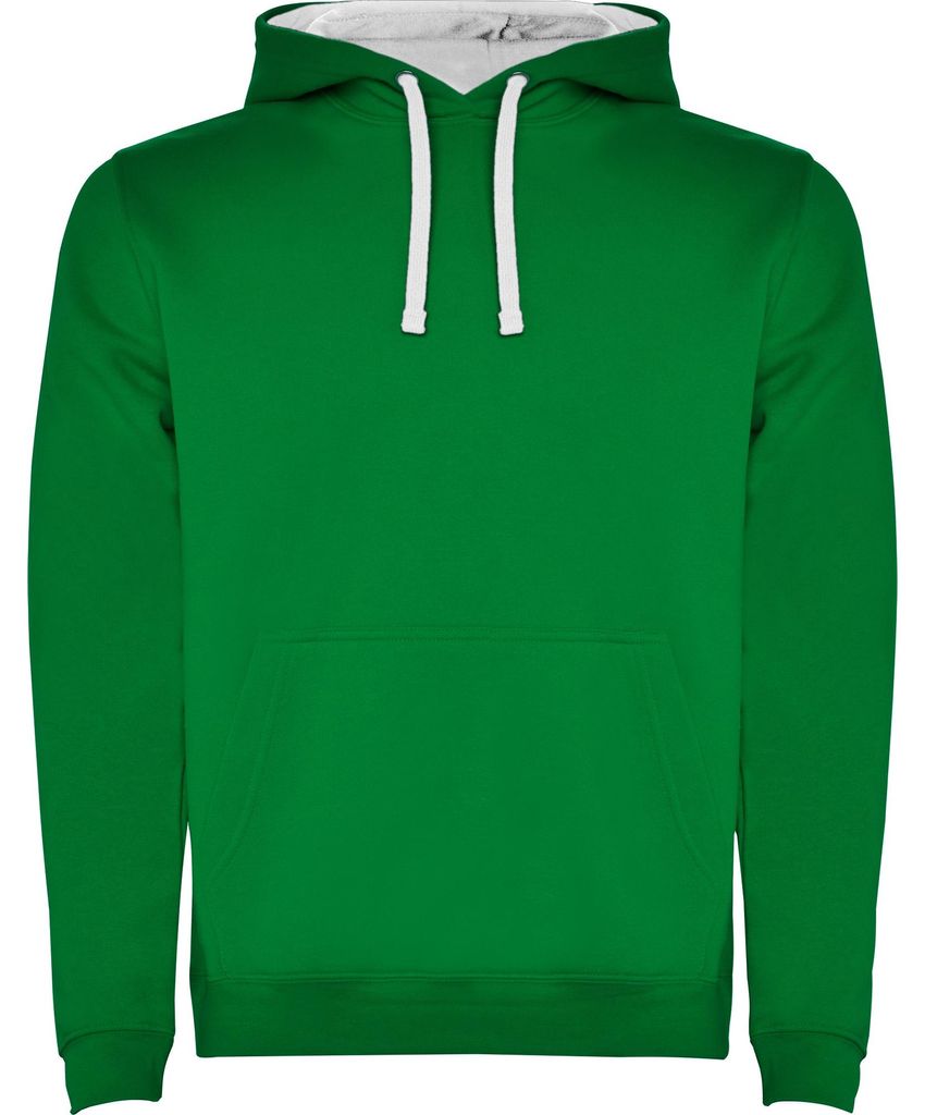 Roly - "Urban" Kapuzenpullover für Kinder LT4942 (116) (Irisches Grün/Weiß)