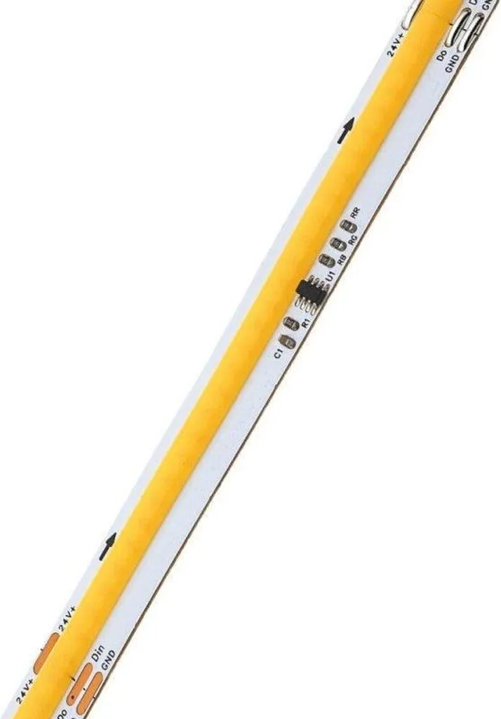 Ruban LED COB 5M Effet Dynamique 24V IP65 avec Télécommande et Secteur - 3
