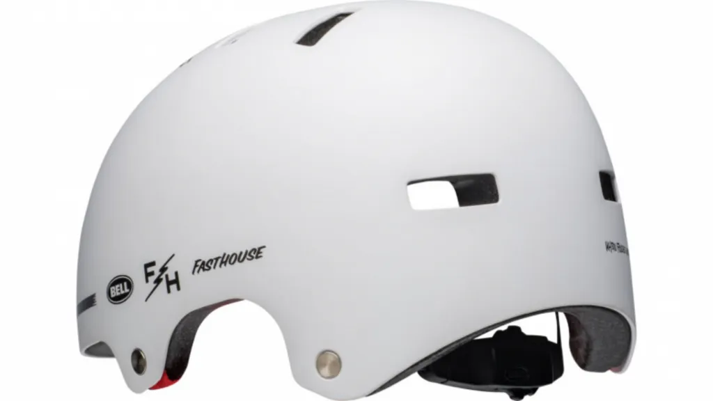 Casque Bell Local ajustable blanc taille M avec coque ABS rigide - 2