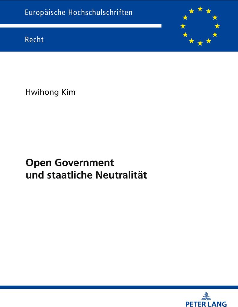 Open Government und staatliche Neutralität