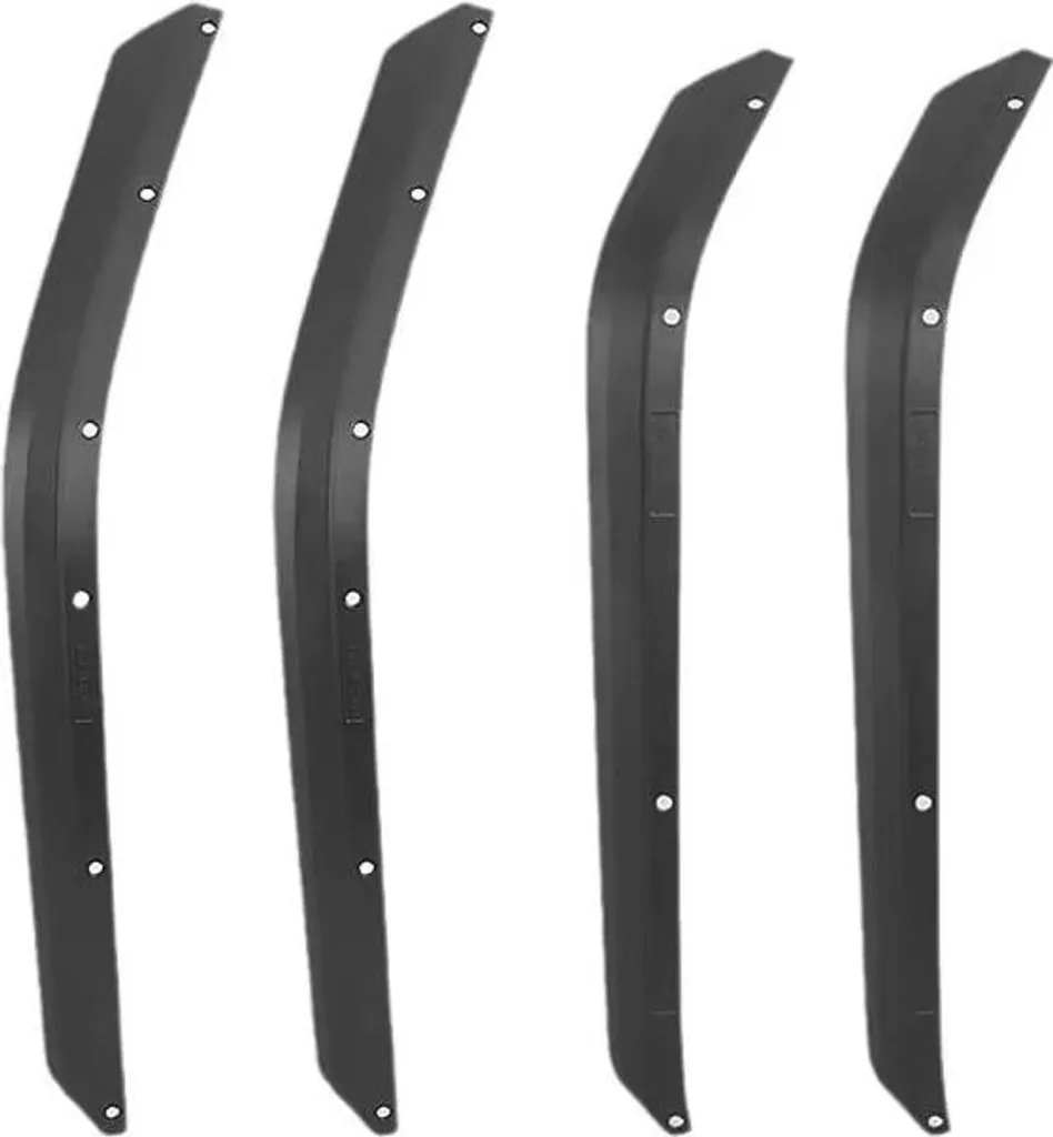 Set 4 Allargamenti Parafango Jeep JK 2007-2017 - Nero Fuoristrada