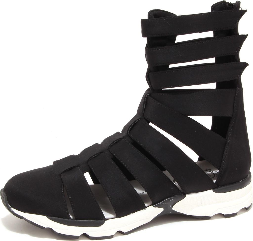 6814O Sandale JEFFREY CAMPBELL ceres schwarzer Schuh Frau Schuh Frau