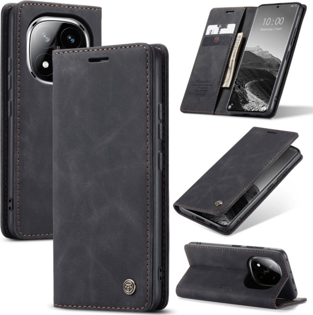 Hülle für Xiaomi Redmi Note 14 Pro 5G Klapphülle Schutzhülle Tasche Etui Flip Cover