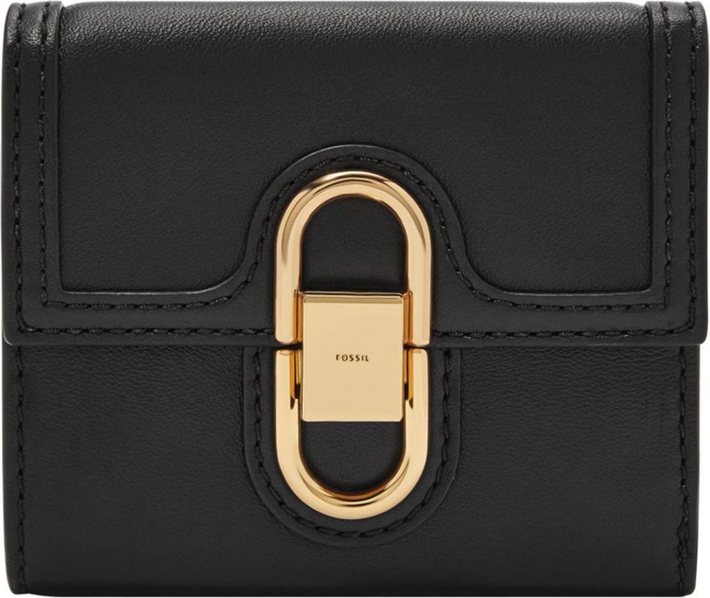 FOSSIL Leder Geldbörse Avondale Wallet Black schwarz