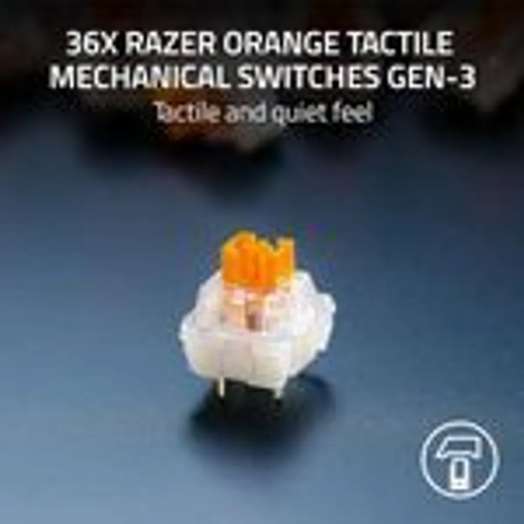 Pack 36 Commutateurs Razer Orange pour Customisation Clavier Gaming PC - 9