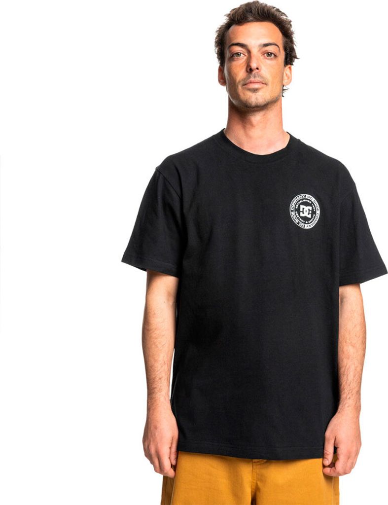 Dc Shoes Corpo Fb Kurzarm-t-shirt Schwarz S Mann Schwarz S