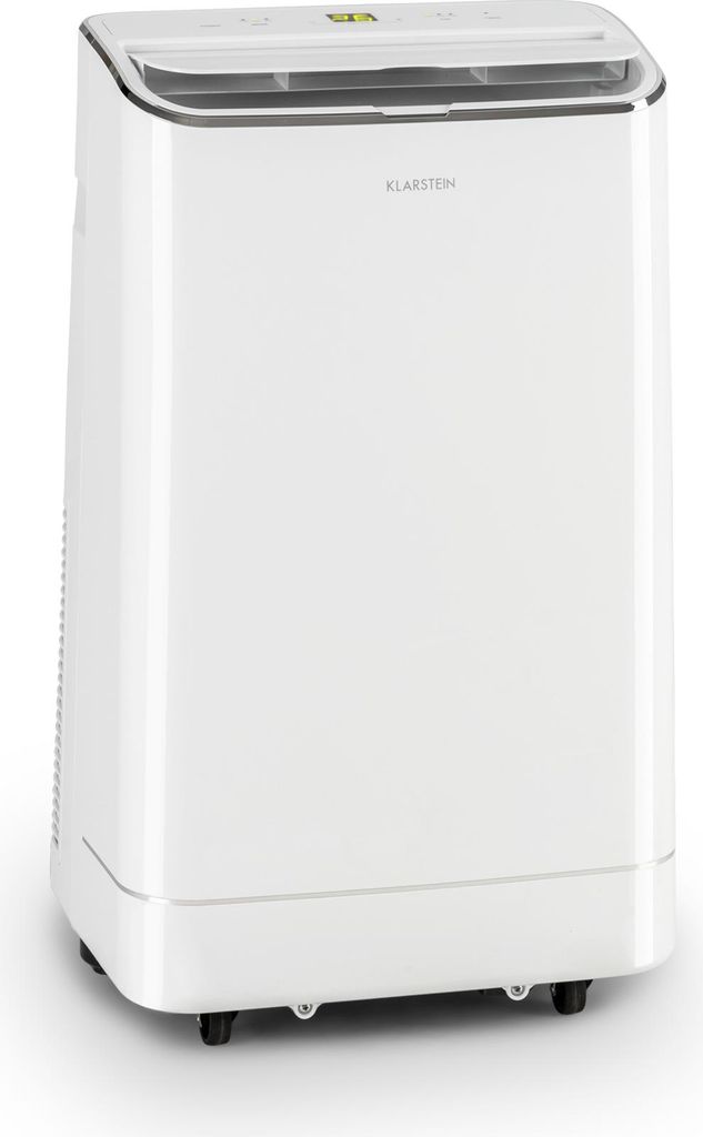 Klarstein Mobile Klimaanlage mit Abluftschlauch, 4-in-1 Klimagerät mit Ventilator, Luftentfeuchter & Nachtmodus, Kleine & Portable Klimaanlage fü...