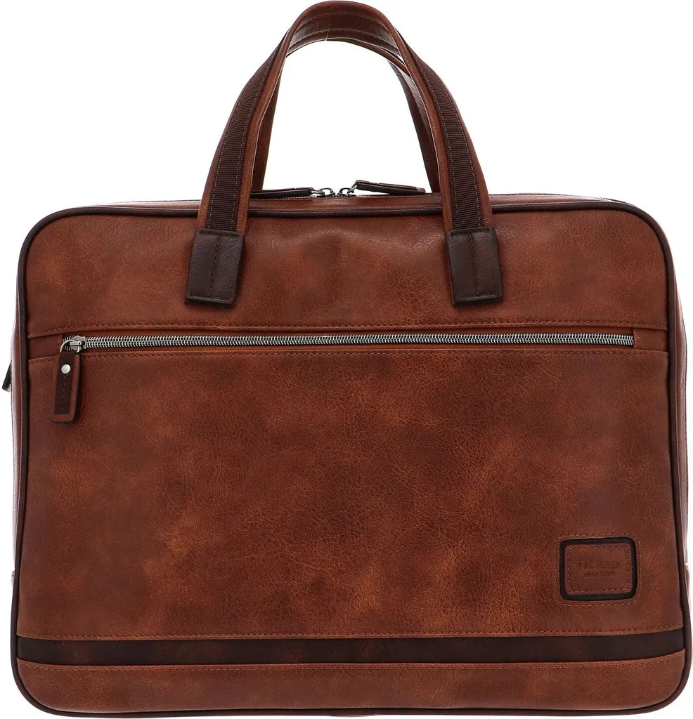 Protégez votre ordinateur avec le sac PICARD Breakers en cuir Whisky