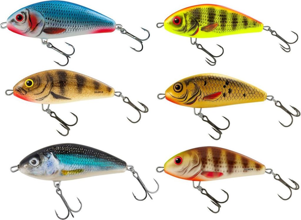Salmo Fatso F12S Sinking Spotted Holo Smelt