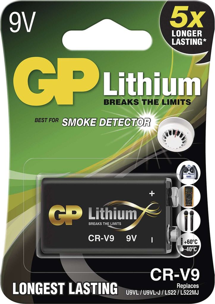GP Batterie 6LR61 E-Block 9,0 V