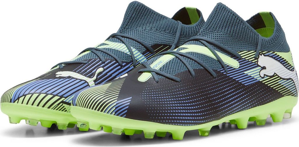 Puma FUTURE 7 MATCH MG GRAY SKIES-PUMA WHITE-FIZZY AP 44.5 Produktbild 
