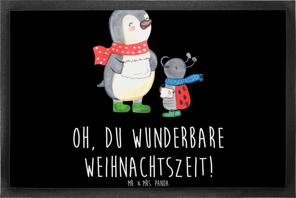 Mr. & Mrs. Panda fußmatte Smörle Winterzeit 50 x 75 cm - Produktbild 