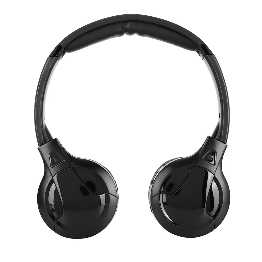 Cuffie IR Auto Dual Channel: Auricolari Wireless Infrarossi Universali - 2