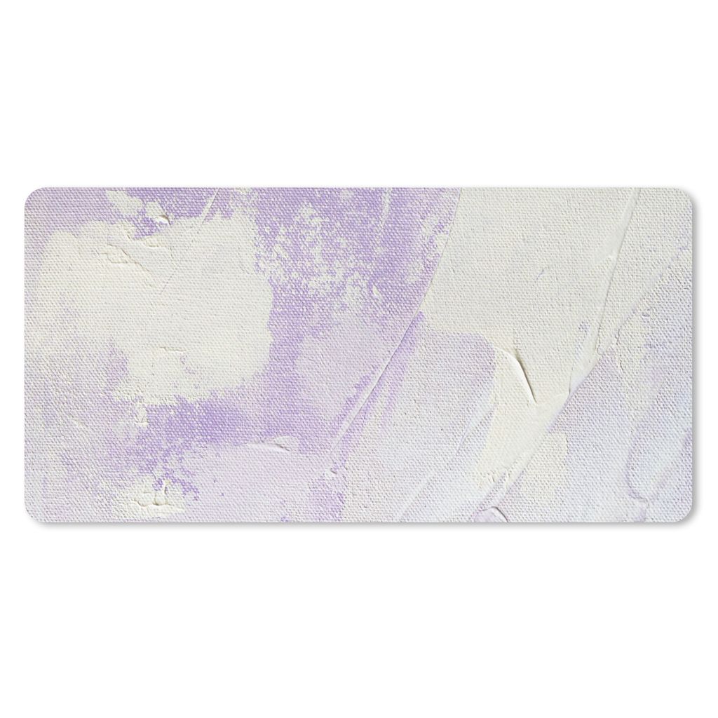 MuchoWow Schreibtischunterlage Abstrakt - Malerei - Design 80x40 cm - XXL Mauspad - Gaming Mauspad