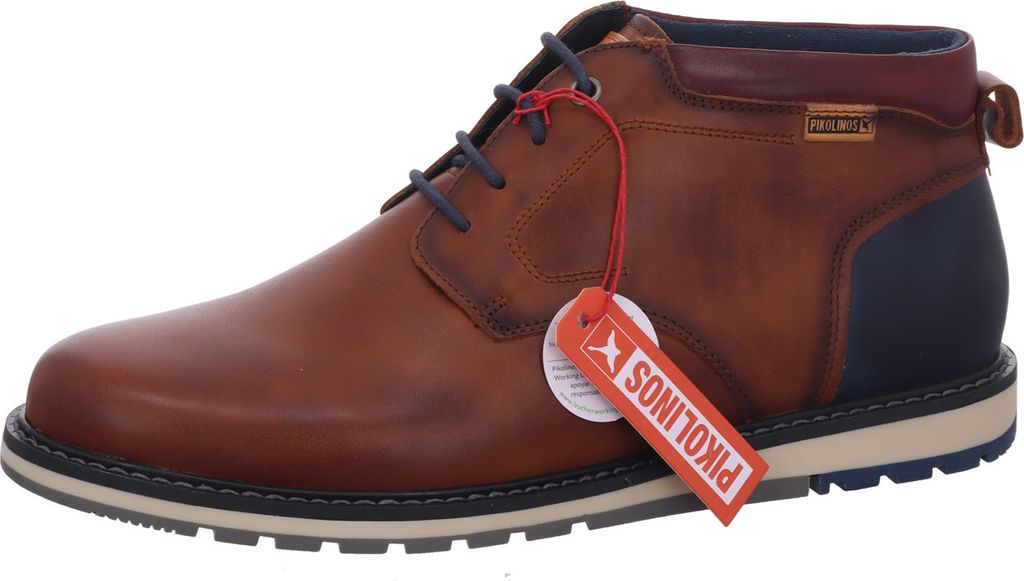 Hochwertige deals rot-braune Leder-Stiefeletten von Pikolinos