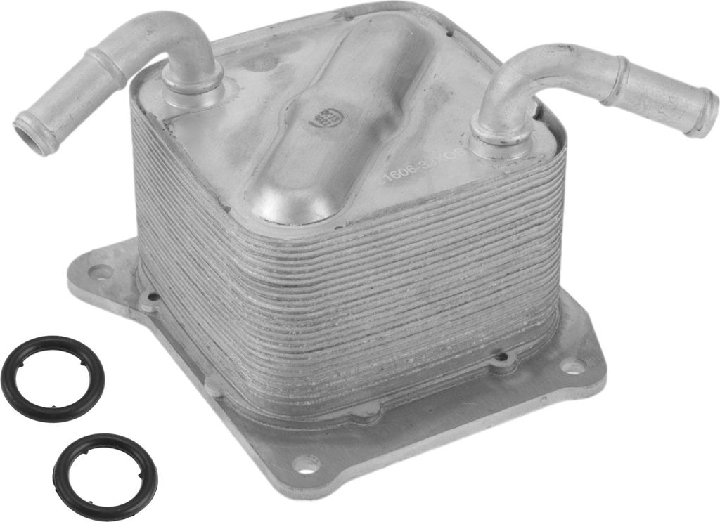 Motoröl-Kühler für Nissan Sentra 2013-2018 Getriebeöl-Kühler Transkühler Nr. 216063JX0B mit O-Ring-Dichtungen aus Aluminiumlegierung 1 Satz