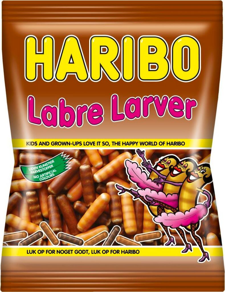 Haribo Labre Larver 325g