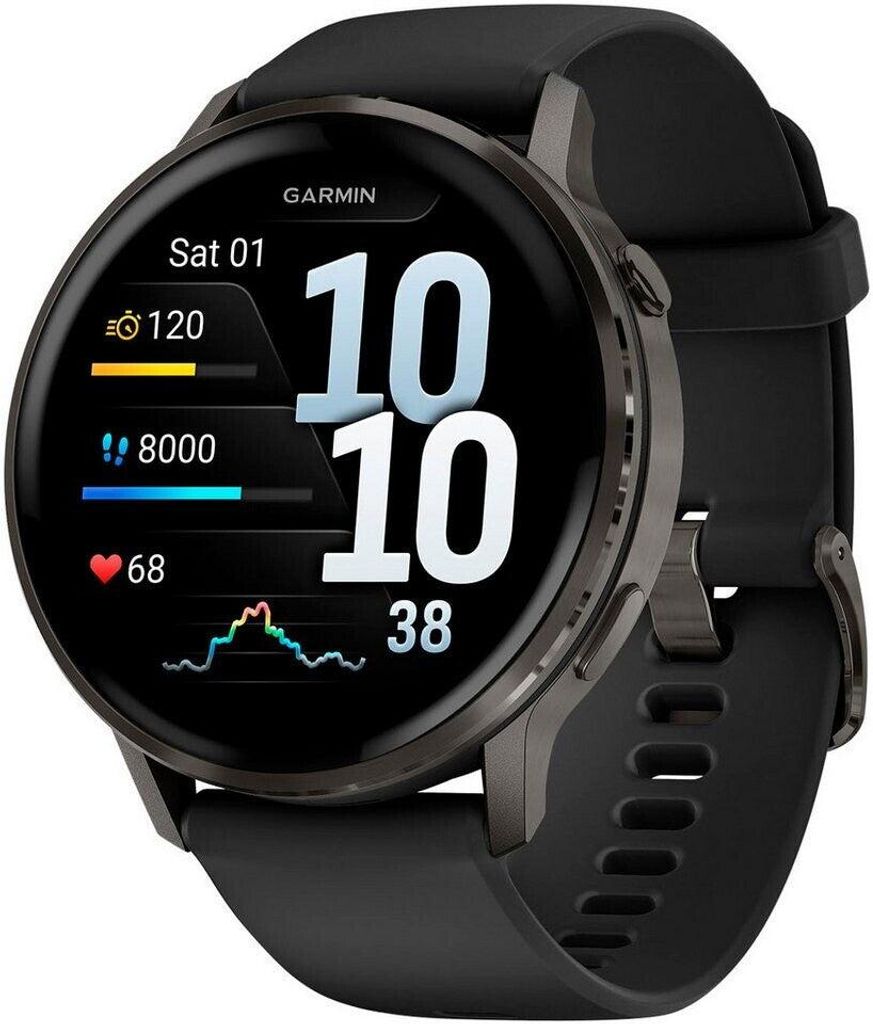Garmin Venu® 4 - Modello da 45 mm, colore nero/grigio Immagine del prodotto 