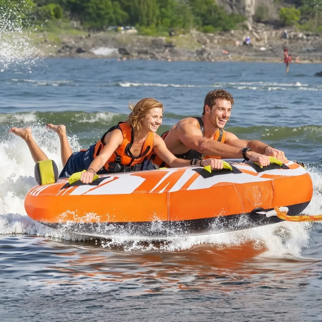 Bouée tractée 1-2 personnes Fun-Tube Sofa avec son pack accessoires - 8