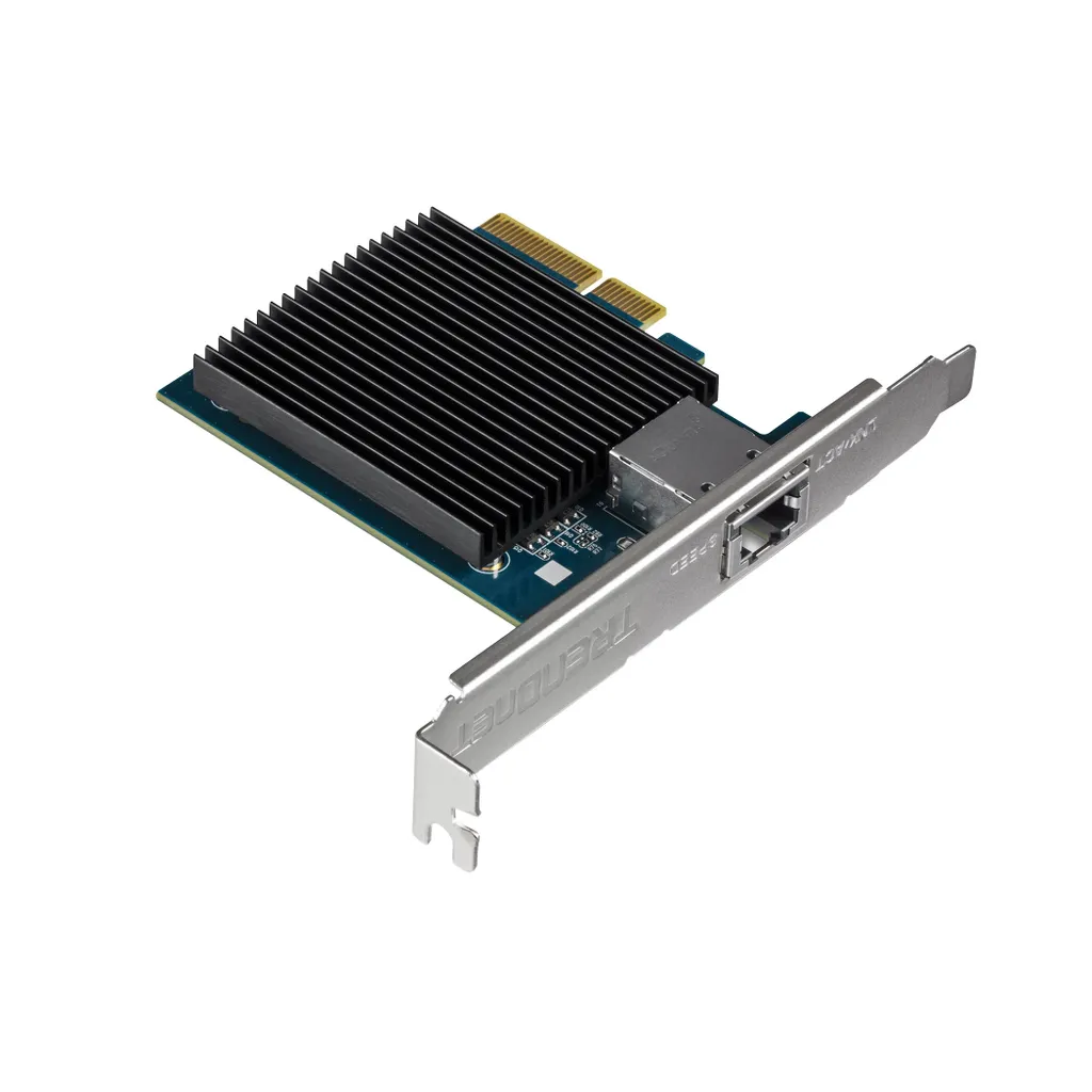 TRENDnet TEG-10GECTX Adattatore PCIe 10Gbps | Scheda Rete Ethernet 10G - 8