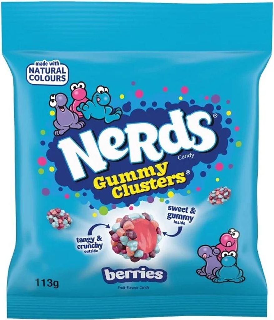 Nerds Gummy Clusters Berries 113g Produktbild 