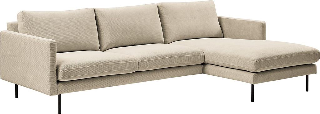 home24 Ecksofa mit Longchair