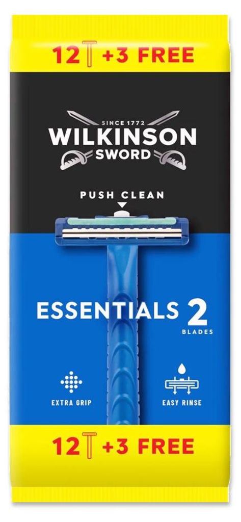 Wilkinson Essentials 2 Einwegrasierer, 15er Pack