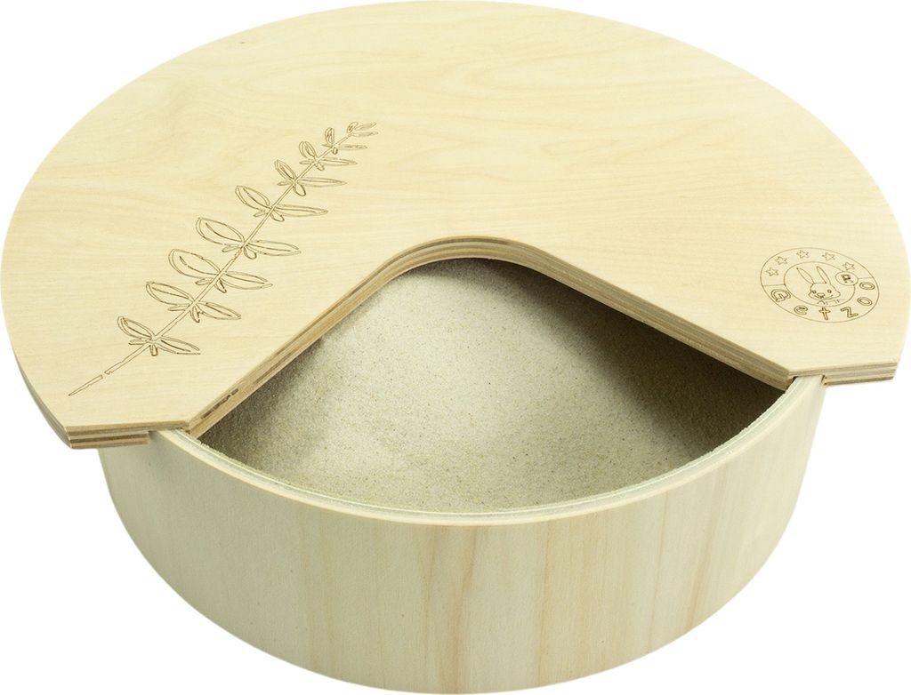 Getzoo Ø 25 cm Sandbad (runder Deckel)