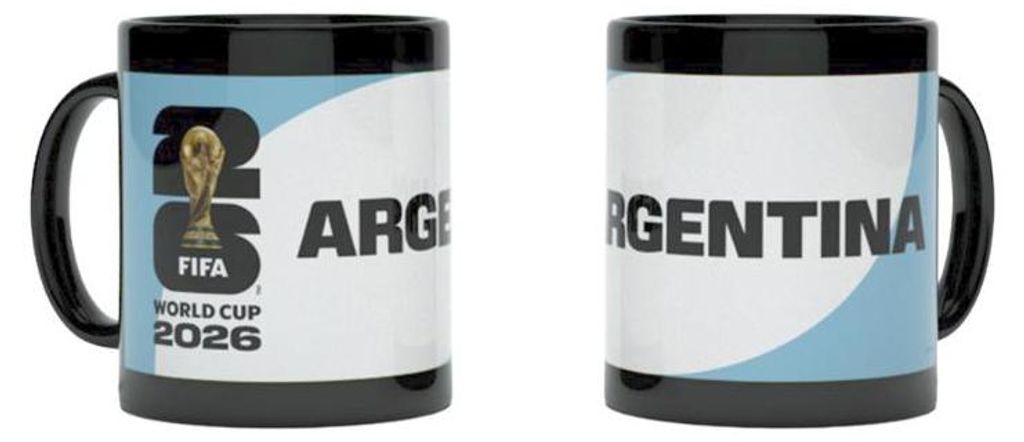 FIFA Offizielle Tasse Argentinien Albiceleste Weltmeister Produktbild 