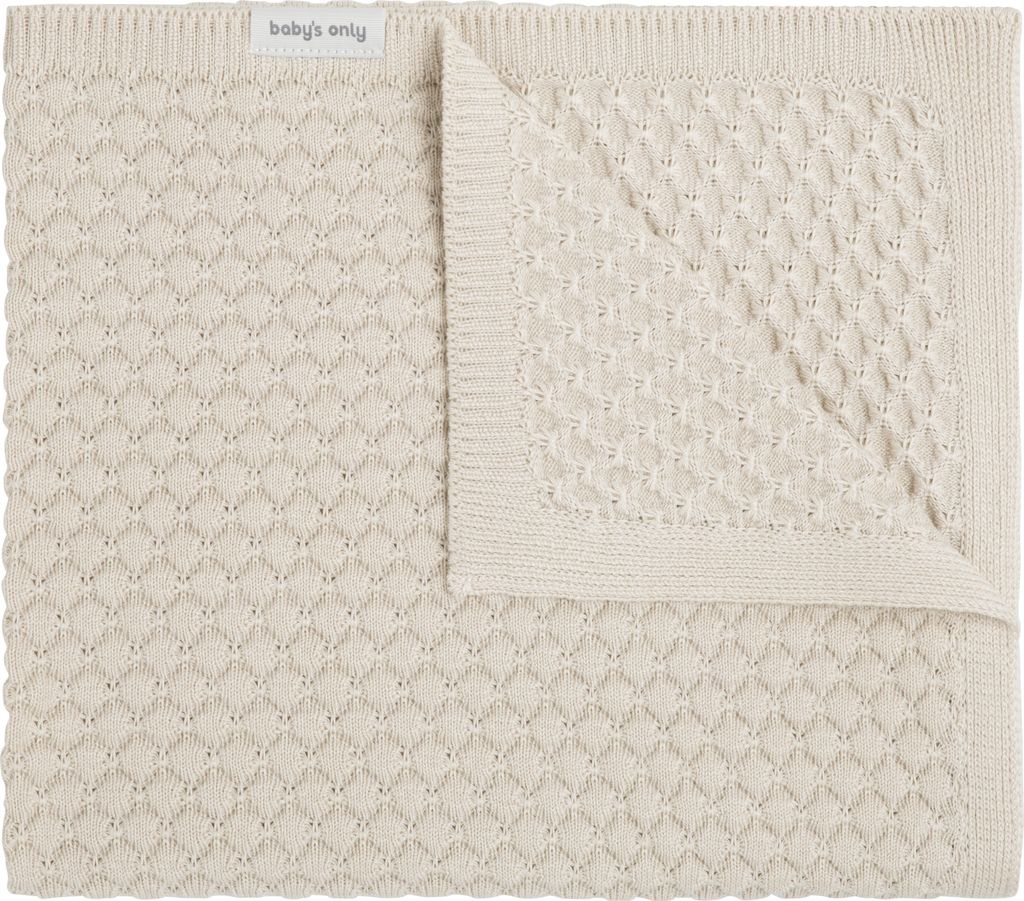 Baby's Only Kinderdecke Sky-Chunky - Warm Linen - 100x135 Produktbild 