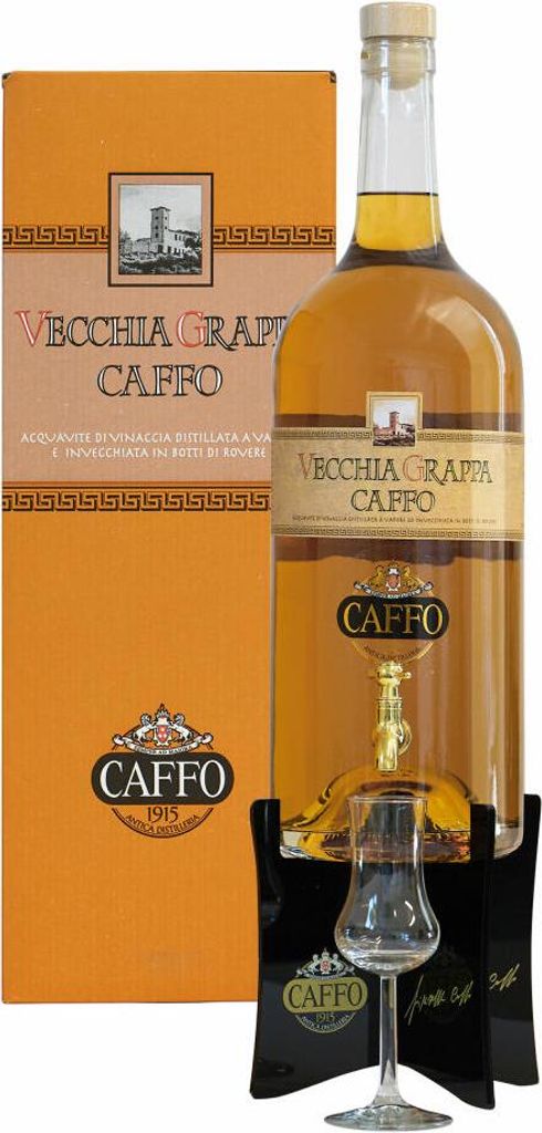 Vecchia Grappa Caffo + Box 3000ml 38% Vol.