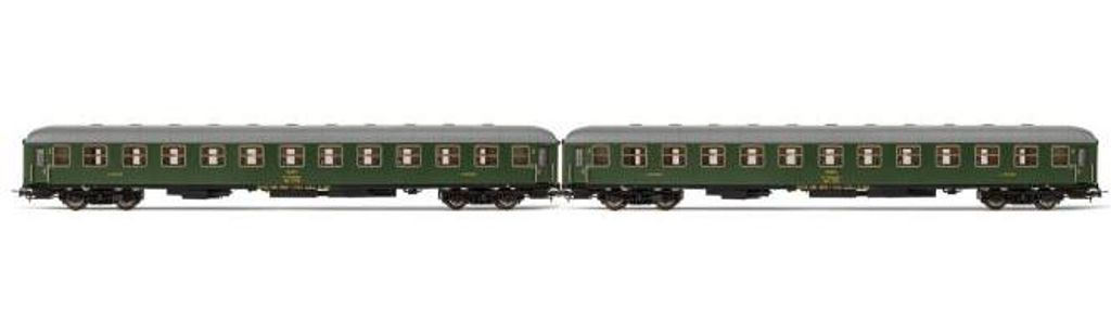 Electrotren 2-tlg. Set Liegewagen RENFE olivgrüner Farbgebung, Ep. IV HE4036