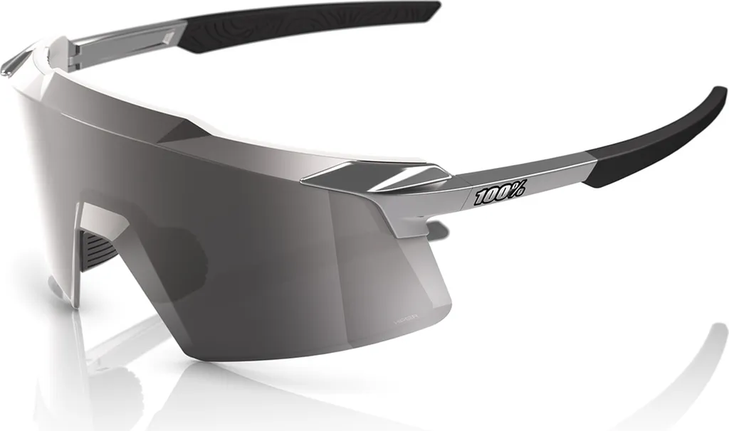 Évitez l'éblouissement avec les lunettes 100% Aerocraft HiPER chromées