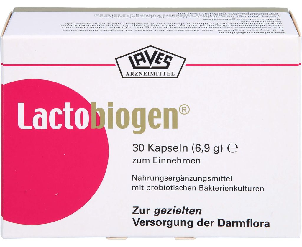 Capsule Lactobiogen per l'apporto mirato di flora Immagine del prodotto 