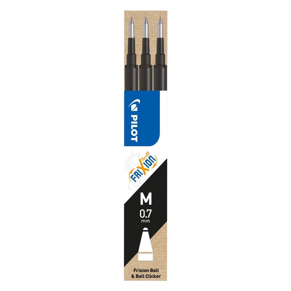 Pilot Frixion Mines de rechange pour roller noir 0,7 mm (3 Image du produit 