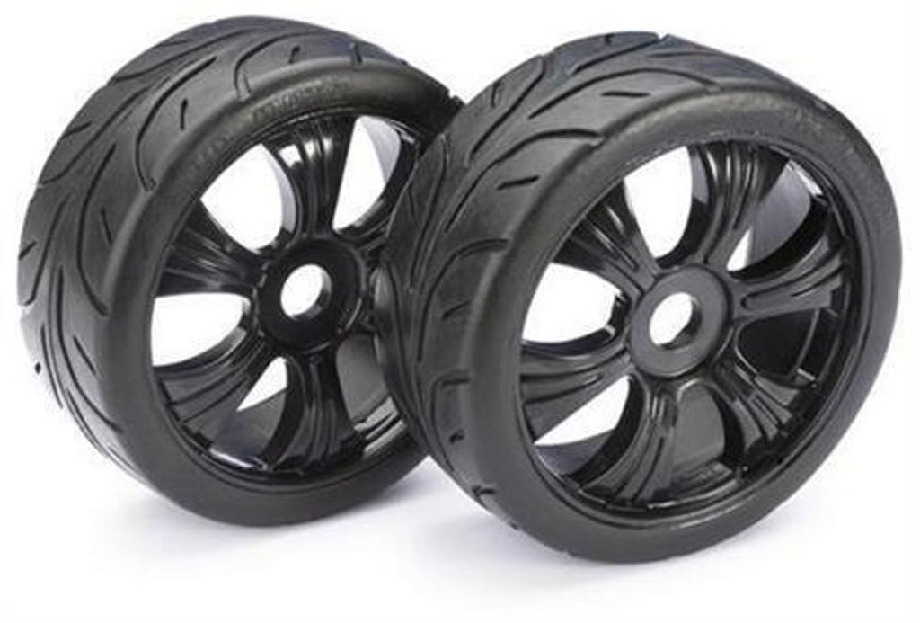 Absima Räderset LP Buggy „Street“ schwarz 1:8 (2 St.)