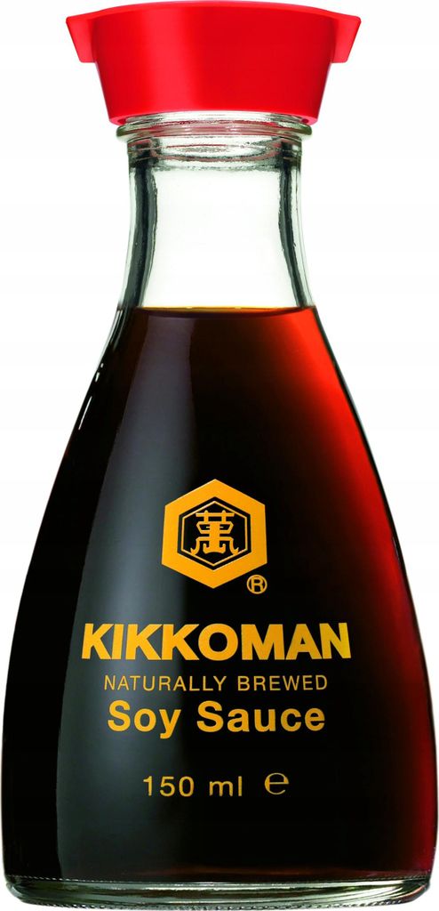 KIKKOMAN salsa di soia 150ml | bottiglia decorativa da Immagine del prodotto 