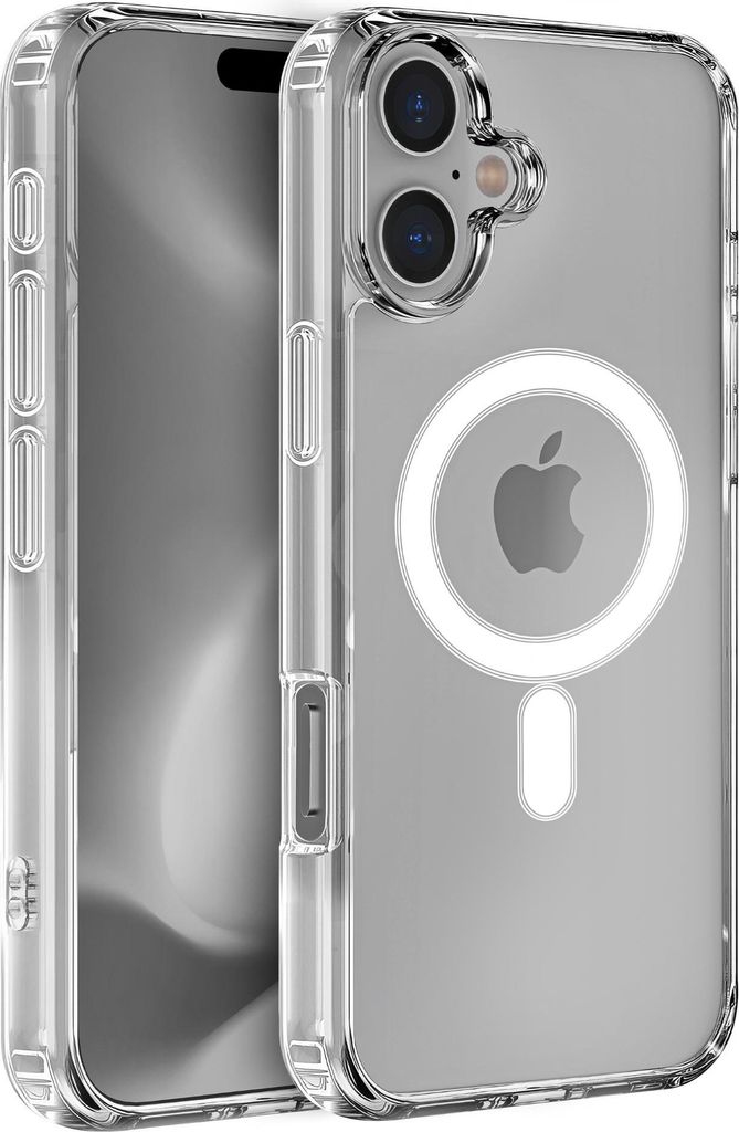 Hülle für iPhone 16 - Magnetische Transparent Handyhülle Produktbild 