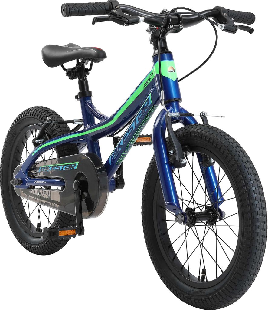 BIKESTAR Kinder Fahrrad MTB ab 4 Jahre | 16 Zoll Alu Produktbild 