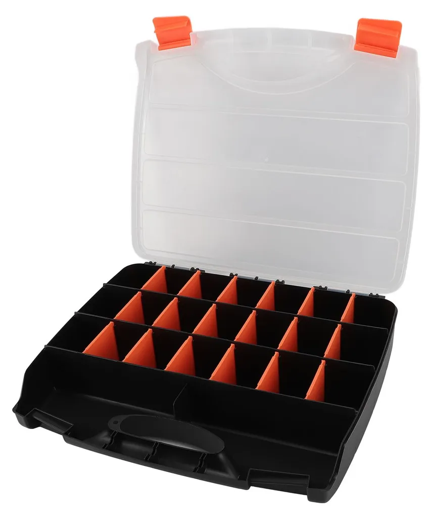 Dites stop au désordre avec cette boîte à outils PVC multi-compartiment - 2