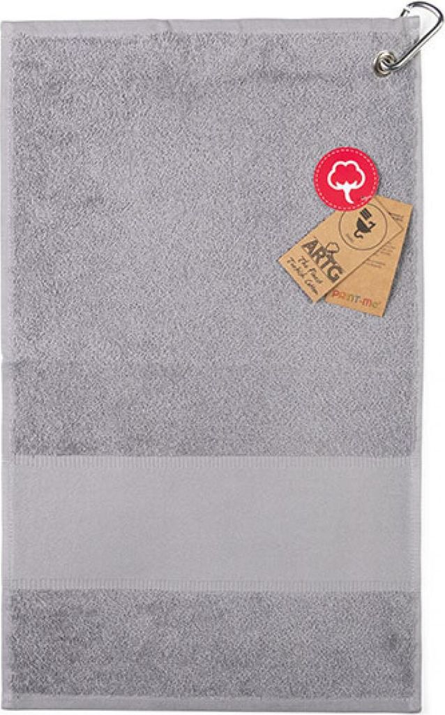 A&R 714.50 | PRINT-Me GOLF Tuch Baumwolle - 30 x 50 cm - Farbe: Anthracite Grey - Größe: 30 x 50 cm