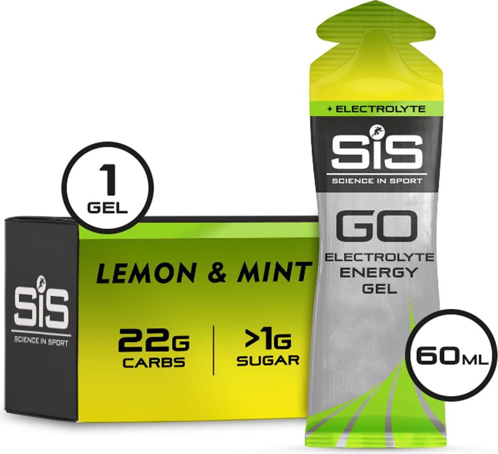 SIS Energy Gel + Elektrolyte Zitrone & Minze 60ml Produktbild 