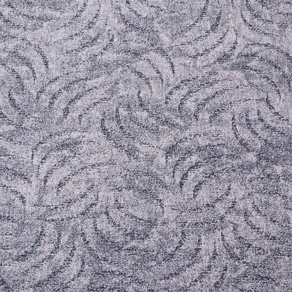 Tapis Scroll gris 50x200 cm antidérapant : design moderne et robuste - 5