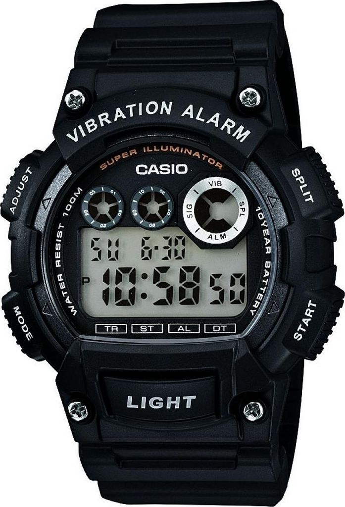 Casio HerrenArmbanduhr Digital Quarz Harz W-735H-1AVEF Produktbild 